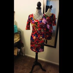 Floral Mini dress.
